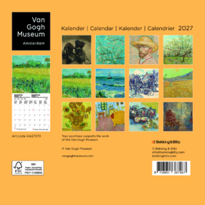Van Gogh mini maandkalender 2027