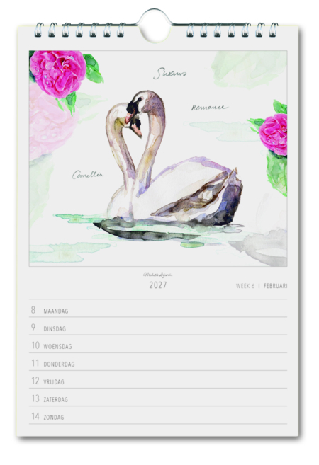 Michelle Dujardin, Connect with nature, weekkalender 2027