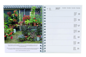 Tuinen – Gardens, Modeste Herwig weekagenda 2027