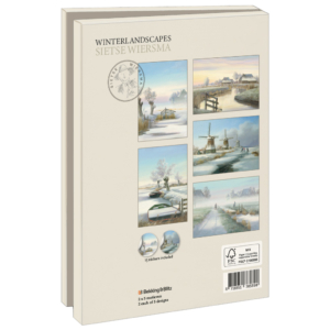 Kaartenmapje met env, groot: Winterlandscapes, Sietse Wiersma