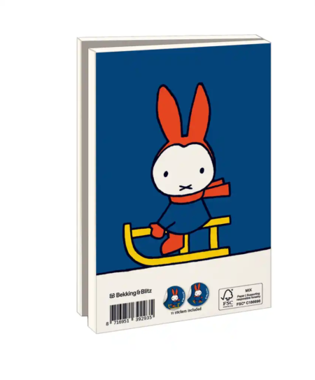 Kaartenmapje met env, klein: Miffy’s Winter, Dick Bruna
