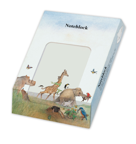 Memo blocnote: Uit ‘van Mug tot Olifant’, Ingrid & Dieter Schubert