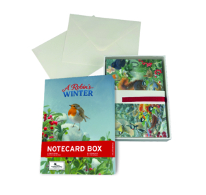 Notecard box: A Robin’s Winter, Elwin van der Kolk, Vogelbescherming Nederland