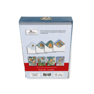 Notecard box: A Robin’s Winter, Elwin van der Kolk, Vogelbescherming Nederland