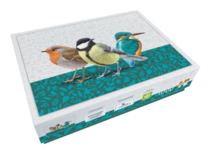 Puzzel (1.000 stukjes): Drie vogels, Elwin van der Kolk, Vogelbescherming Nederland