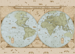 Puzzel (1.000 stukjes): Wandkaart van de wereld door Joan Blaeu, Het Scheepvaartmuseum