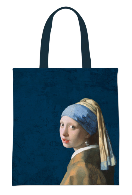 Tote bag: Meisje met de parel – Girl with the Pearl Earring, Vermeer, Mauritshuis