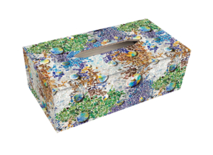 Tissuebox houder:  Jardinera, Casa Batlló, Gaudi Barcelona