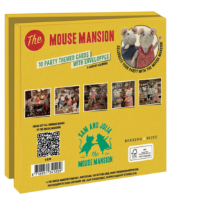 Kaartenmapje met env, vierkant: Party, Het Muizenhuis, The Mouse Mansion, Schaap & Muis Beheer B.V.