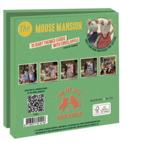 Kaartenmapje met env, vierkant: Babies, Het Muizenhuis, The Mouse Mansion, Schaap & Muis Beheer B.V.