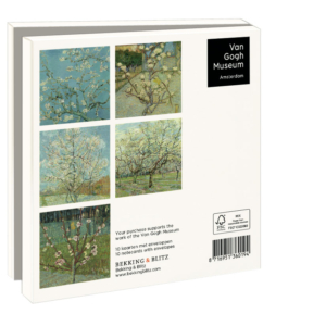 Kaartenmapje met env, vierkant: Almond Blossom, Van Gogh Museum