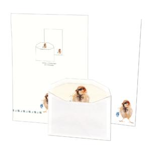 Briefpapier met enveloppen: Charmeur, Angelique Weijers