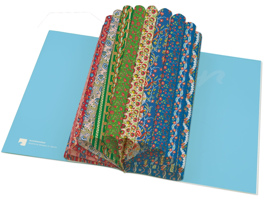 Cadeaupapier: Flower papers from the collection of the Kunstbibliothek