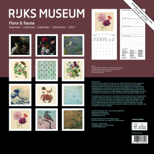 Rijksmuseum maandkalender 2027