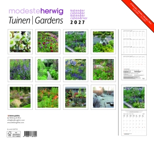 Tuinen – Gardens, Modeste Herwig maandkalender 2027