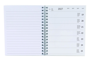 Week by week weekagenda 2027