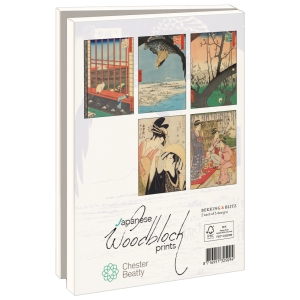 Kaartenmapje met env, groot: Japanese Woodblock prints, Chester Beatty
