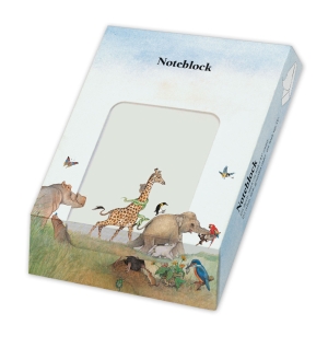 Memo blocnote: Uit ‘van Mug tot Olifant’, Ingrid & Dieter Schubert