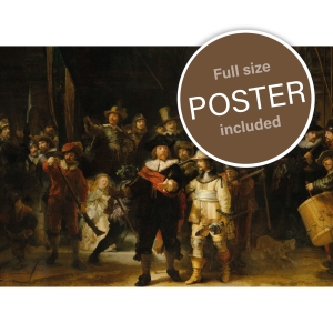 Puzzel (1.000 stukjes): Nachtwacht, Rijksmuseum