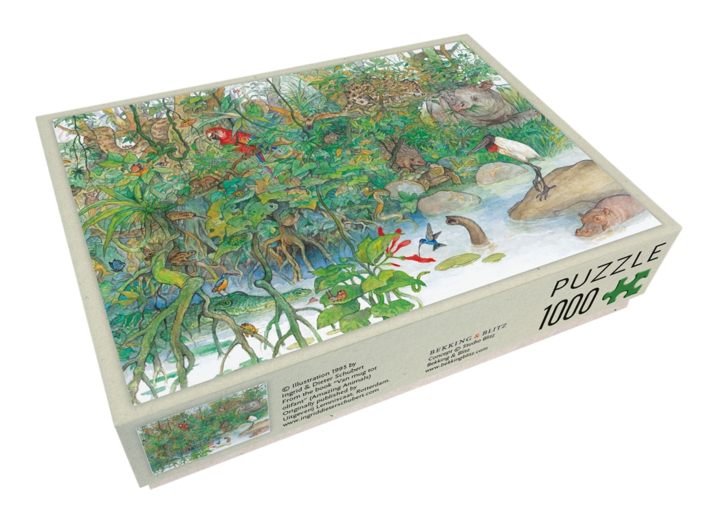 Puzzel (1.000 stukjes): Uit ‘Van mug tot olifant’, Ingid & Dieter Schubert