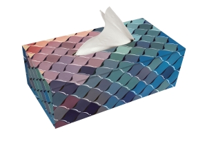Tissuebox houder:  Escames, Casa Batlló, Gaudi Barcelona