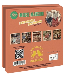 Kaartenmapje met env, vierkant: Mix, Het Muizenhuis, The Mouse Mansion, Schaap & Muis Beheer B.V.
