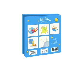 Kaartenmapje met env, vierkant: Le Petit Prince